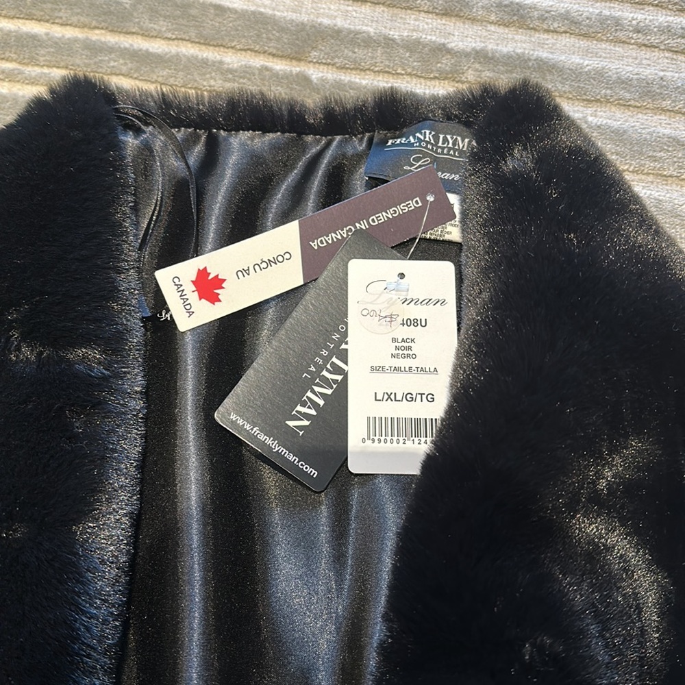 Frank Lyman Black Shawl - Picture 5 of 9